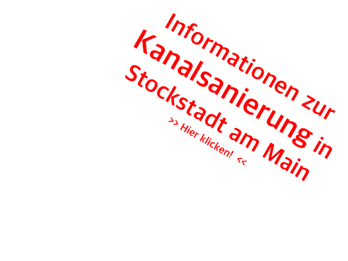 Info zu Kanalsanierung